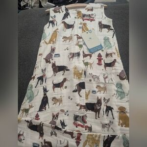 Little Unicorn Muslin Sleep Bag Size L